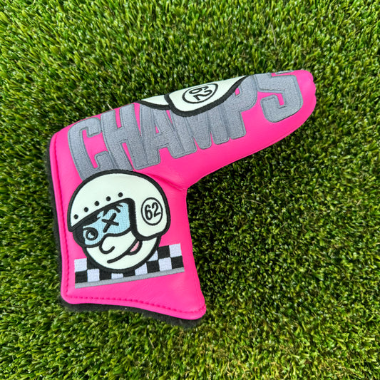 Scotty Cameron Johnny Racer Custom Shop Gray/Pink Blade Headcover