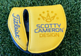 Load image into Gallery viewer, Round mallet Milled putters yellow
