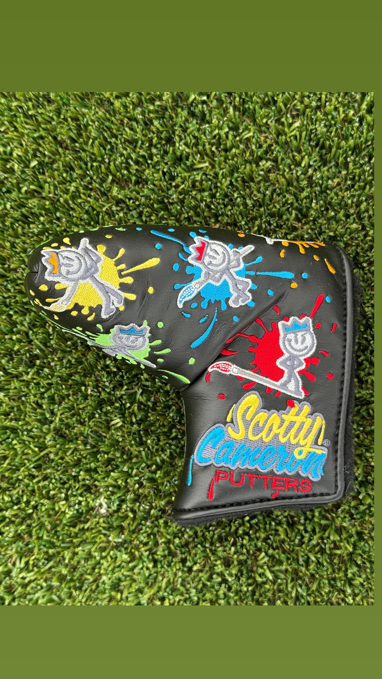 ✨Mid Mallet Limited Release Paint Splash Headcover✨