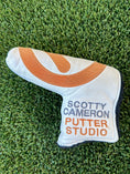 Load image into Gallery viewer, Scotty Cameron Orange White Industrial Circle T headcover
