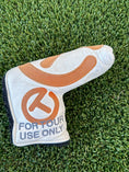 Load image into Gallery viewer, Scotty Cameron Orange White Industrial Circle T headcover
