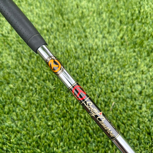 Scotty Cameron Double Circle T shaft with a .382 flare tip and CNC Grip