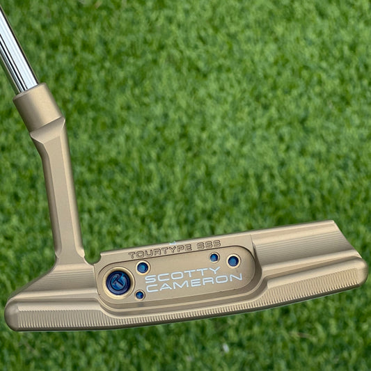 Scotty Cameron Two Tone Tour Type Timeless Chromatic Bronze SSS 360G Circle T Putter