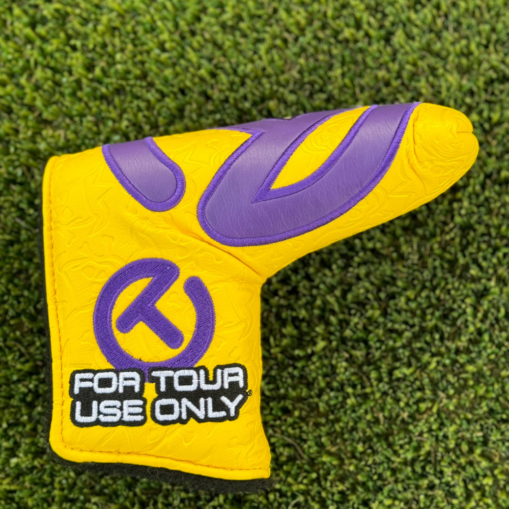 Scotty Cameron Jester Yellow/Purple Circle T Headcover Blade