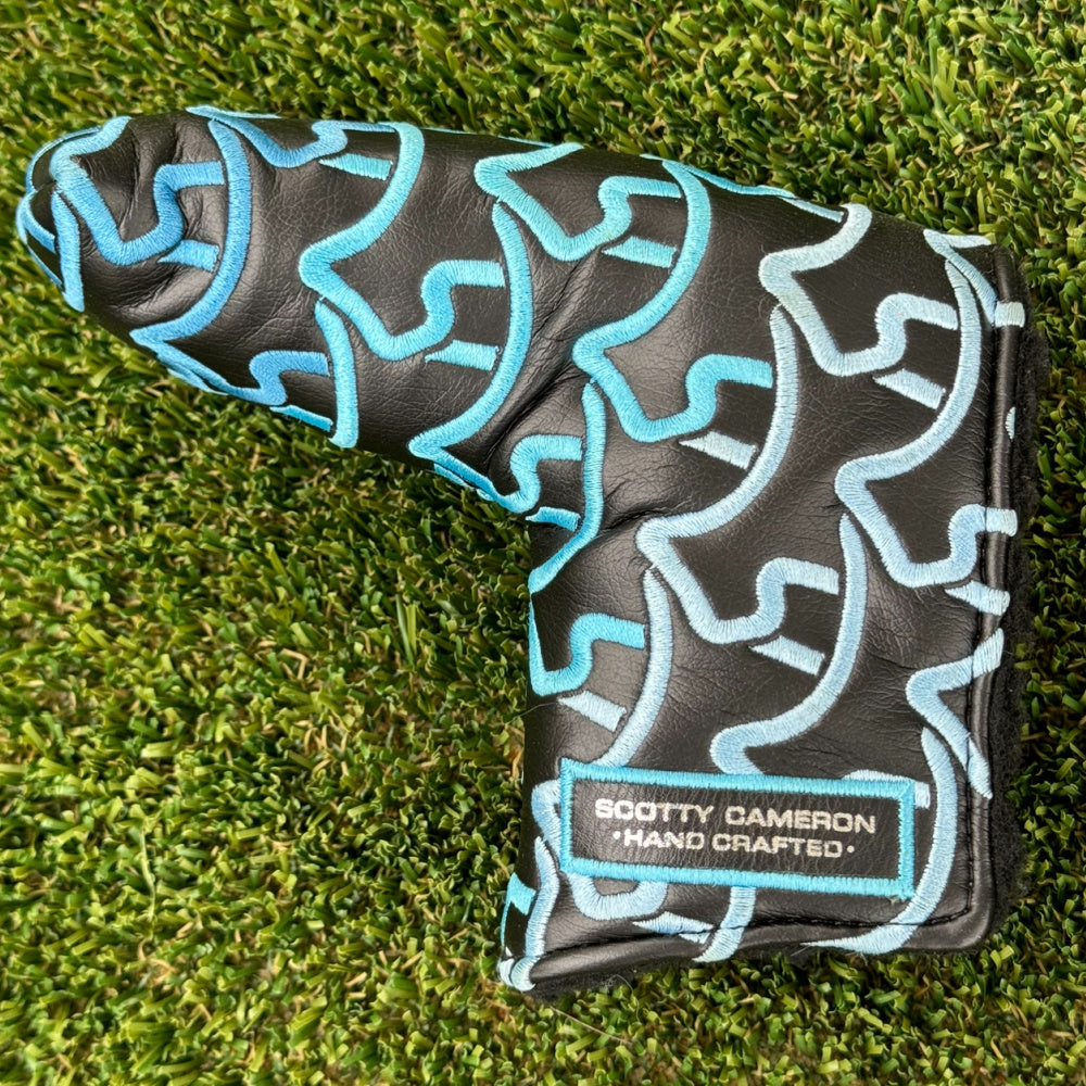 Scotty Cameron Limited Blue Wave Hand Crafted Gallery Only Blade Headcover