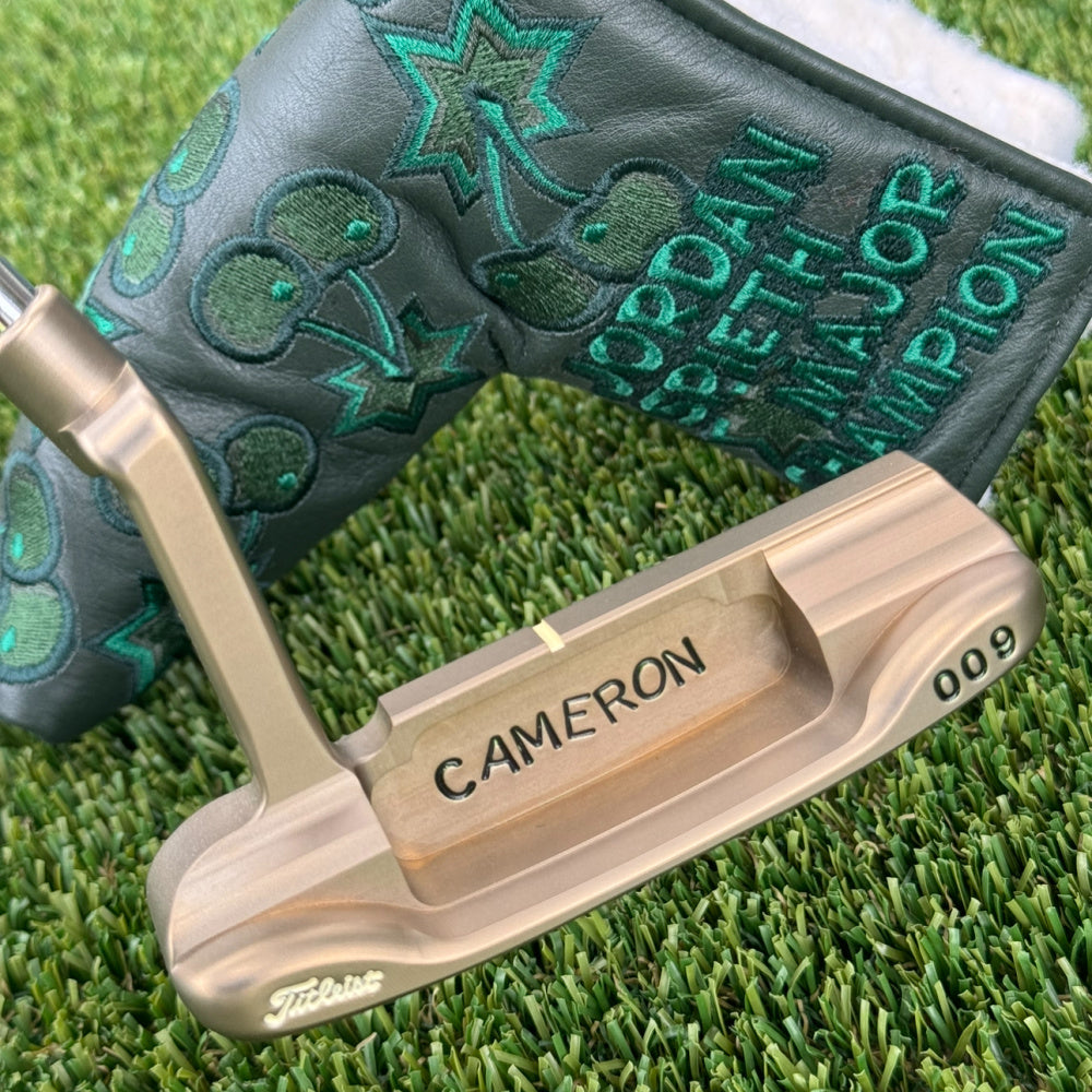 Scotty Cameron 009 GSS Chromatic Bronze JORDAN SPIETH #18/21 Major Champion