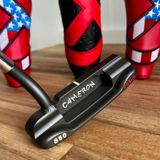 Scotty Cameron Welded Flow Neck 009 Masterful 350G Tour Black Jordan Spieth Circle T Putter