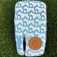 Load image into Gallery viewer, Scotty Cameron White Blue Wave Circle T Dog Large Mallet Headcover
