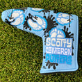 Load image into Gallery viewer, Scotty Cameron 4th Major North Carolina Paint Splash Blade Headcover
