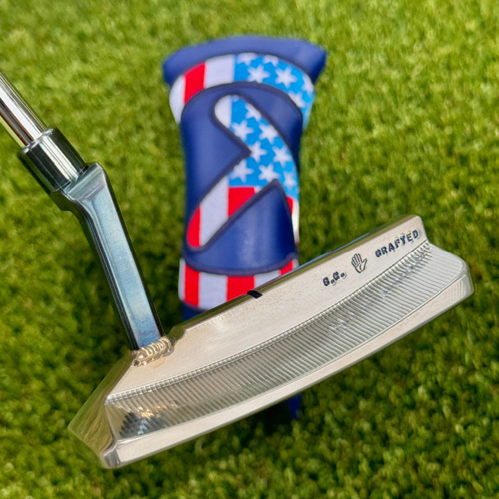 Scotty Cameron Tour Only High Buff SSS Bullet Bottom Craftsman Squareback  Handcrafted Circle T 350G w/ Welded Plumber Neck - Tour Putter Gallery