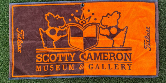 Scotty Cameron Rare Japan M&G Museum & Gallery Golf Towel