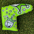 Load image into Gallery viewer, Scotty Cameron Jackpot Johnny Lime Green Custom Shop Blade Headcover
