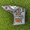 Load image into Gallery viewer, Scotty Cameron Jackpot Johnny Orange Custom Shop Blade Headcover
