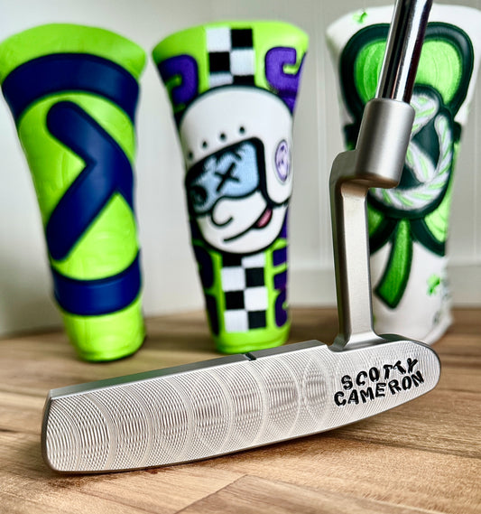 Scotty Cameron 009M SSS 350G Green Demon, Hot Head Harry, Jester Circle T Putter