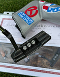 Load image into Gallery viewer, Scotty Cameron Tour Black Timeless Button Back SSS 360G Circle T Putter
