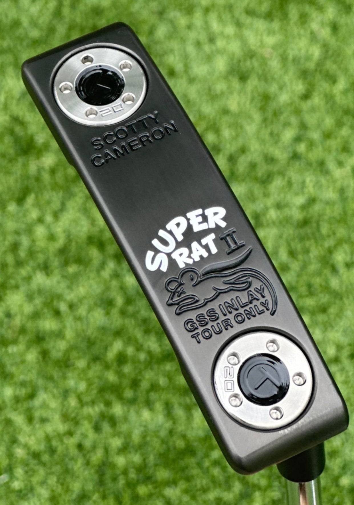 Scotty Cameron Tour Black Super Rat 2 GSS 360G Circle T