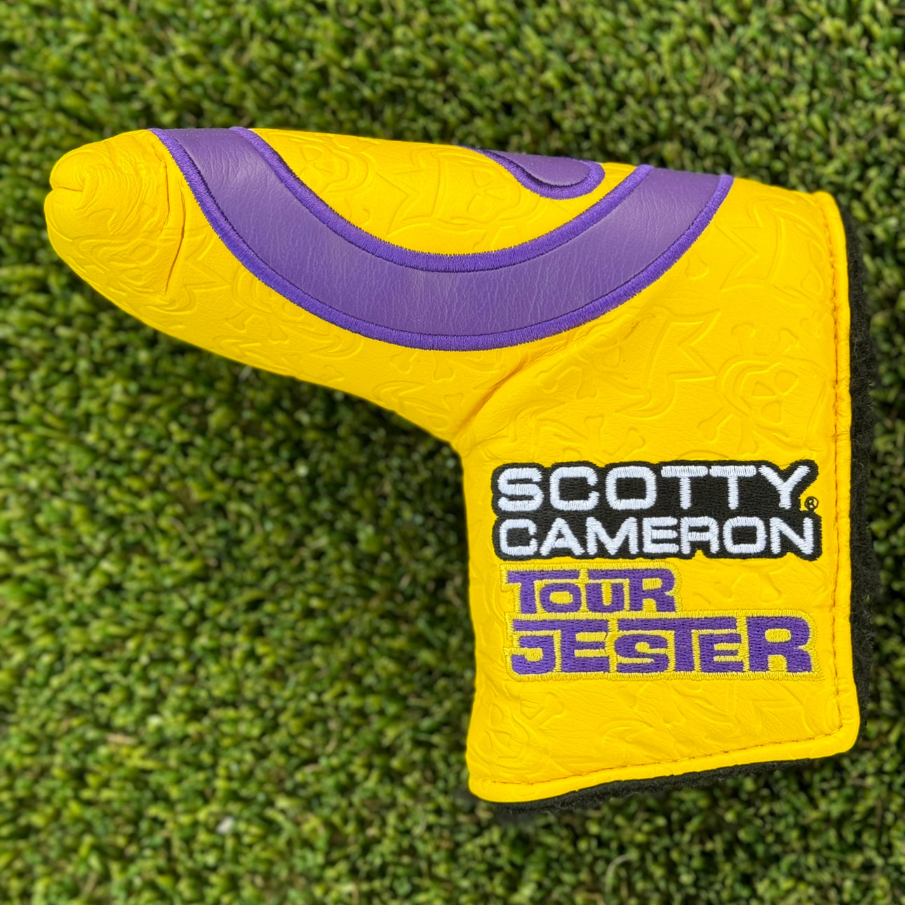 Scotty Cameron Jester Yellow/Purple Circle T Headcover Blade
