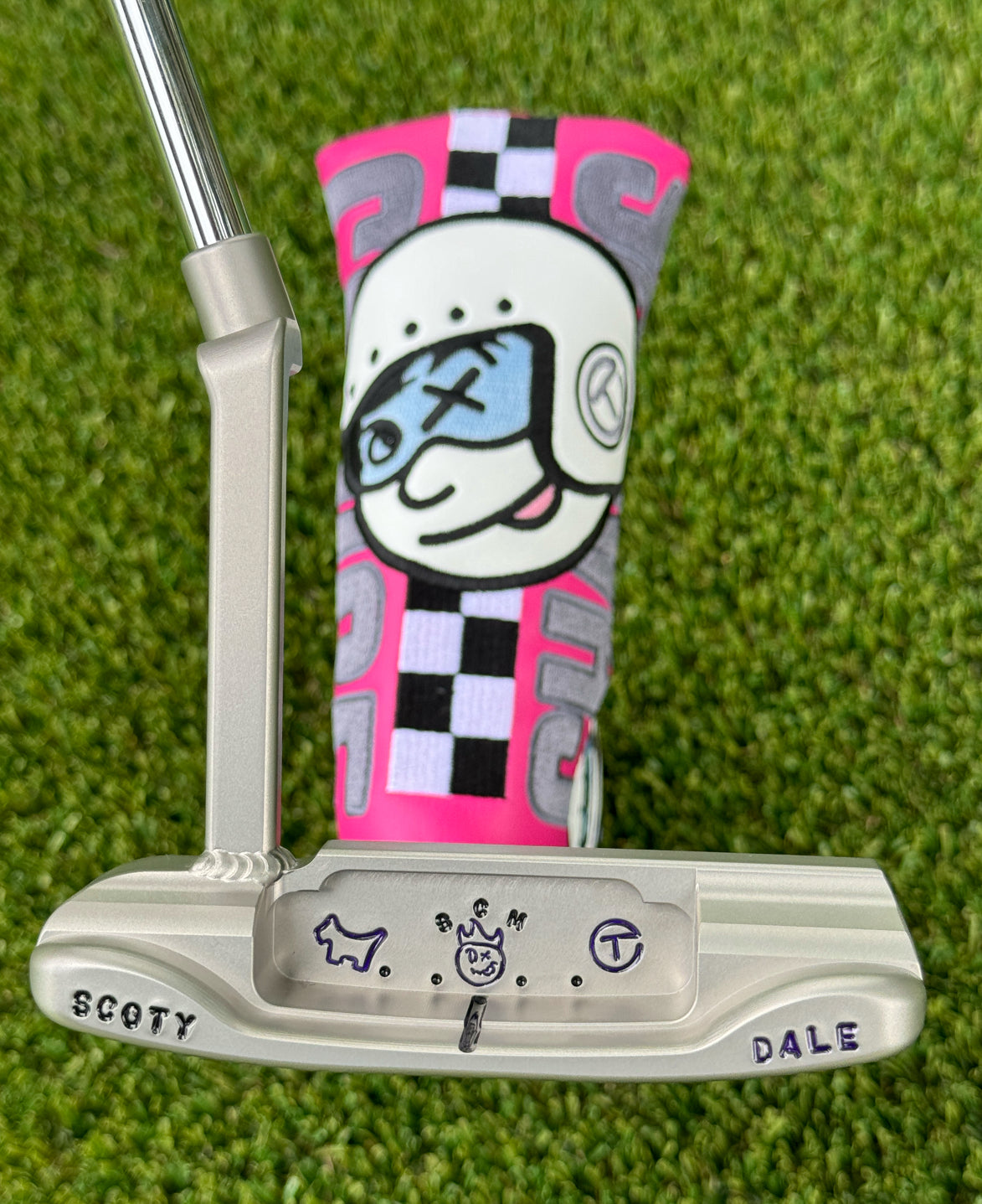 Scotty Cameron 009M SSS 350G Welded long Neck Scoty Dale Circle T Putter