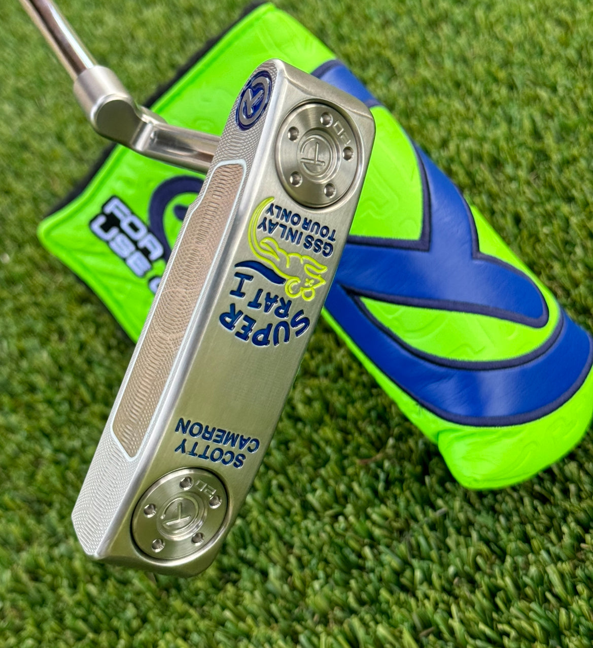 Scotty Cameron Tour Super Rat 1 Masterful GSS Inlay 360G Circle T Putter