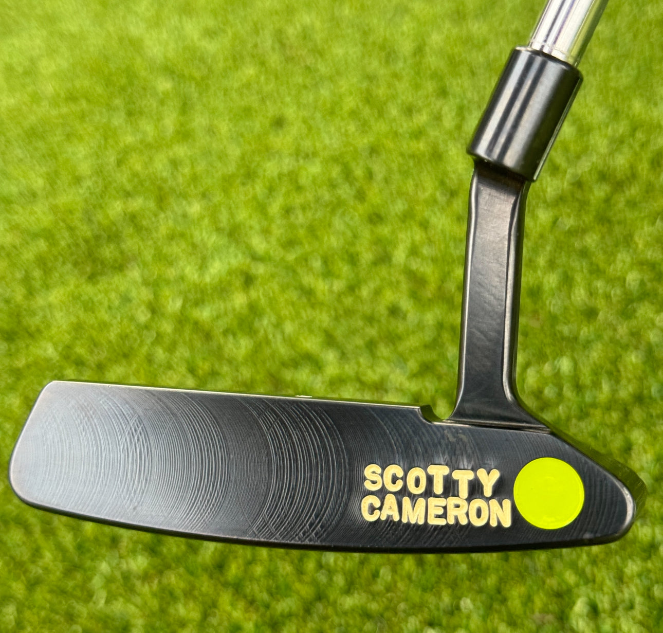 Scotty Cameron Tour Black Timeless Newport 2 Carbon 350G Circle T Putter