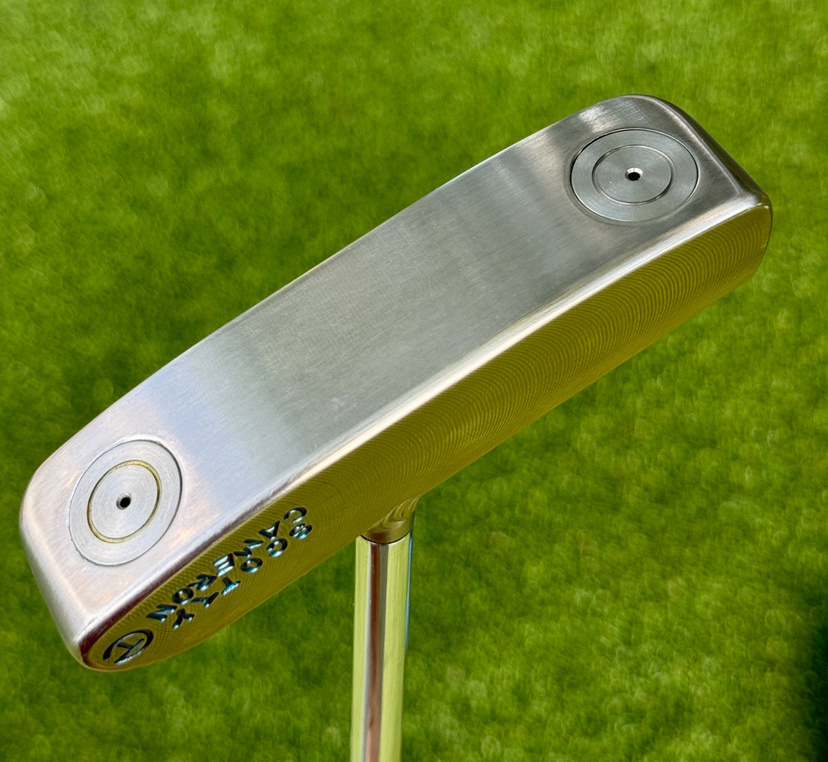 Scotty Cameron 009 Prototype Pro Platinum Welded Straight Neck 350G Circle T Putter