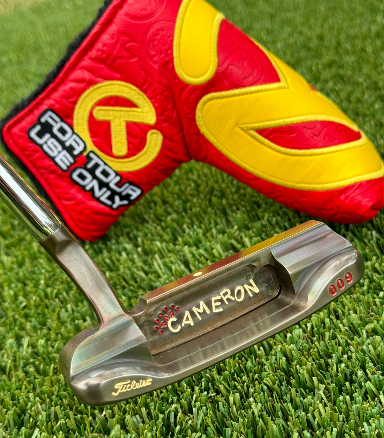 Scotty Cameron 009 Prototype 1.5 Oil Can Beached 350G Circle T Putter Crowned C