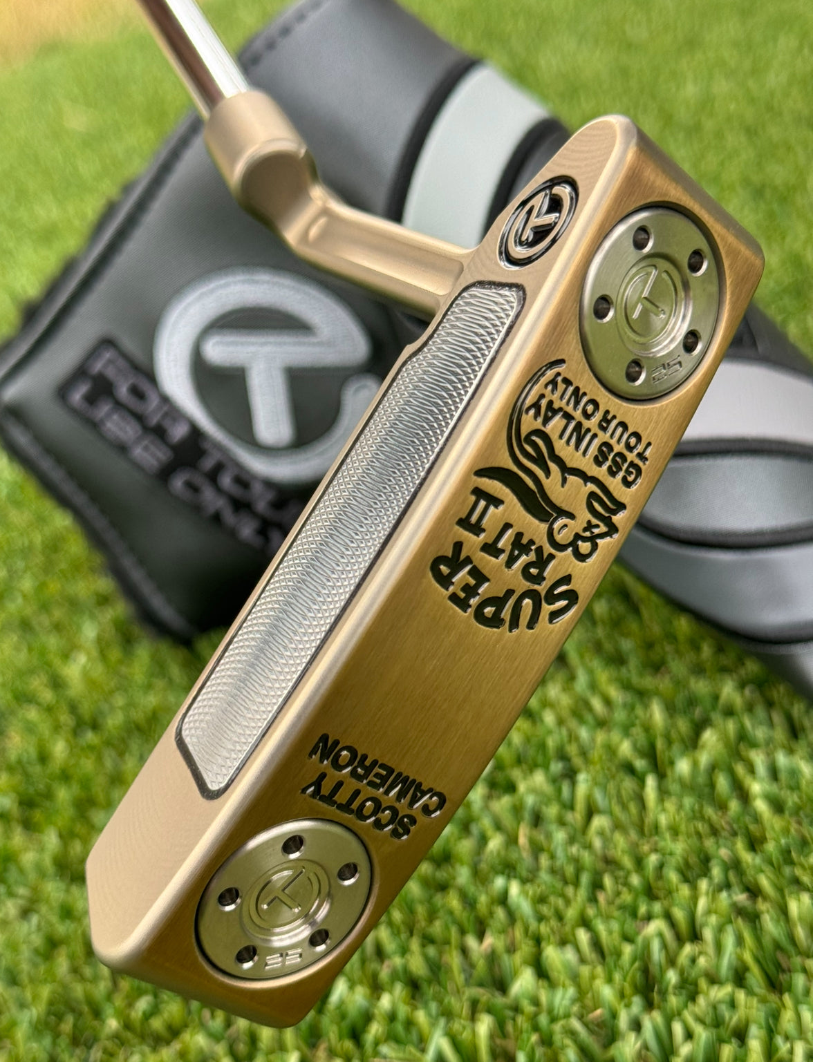 Scotty Cameron Tour Chromatic Bronze Super Rat 2 GSS Circle T Putter