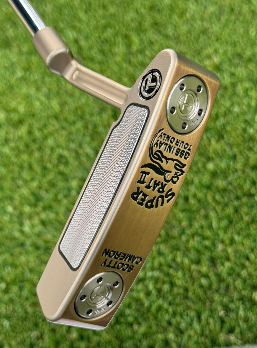 Scotty Cameron Tour Chromatic Bronze Super Rat 2 GSS Circle T Putter