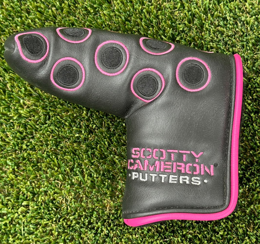 Scotty Cameron 2017 Pink/Black Holiday 7 Point Crown Blade Headcover