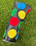 Load image into Gallery viewer, Scotty Cameron Real Leather Black Dancing Circle T Headcover Blade
