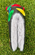 Load image into Gallery viewer, Scotty Cameron Real Leather Black Dancing Circle T Headcover Blade
