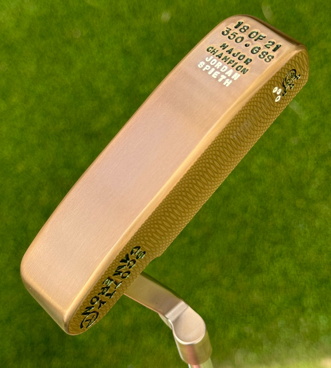 Scotty Cameron 009 GSS Chromatic Bronze JORDAN SPIETH #18/21 Major Champion