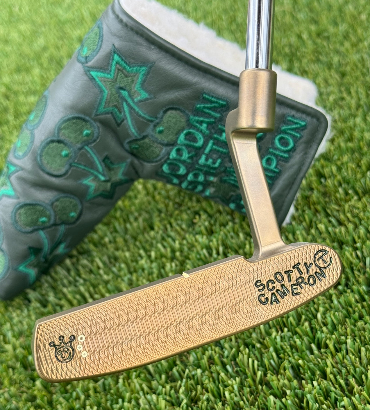 Scotty Cameron 009 GSS Chromatic Bronze JORDAN SPIETH #18/21 Major Champion