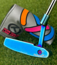 Load image into Gallery viewer, Scotty Cameron 009 Masterful Blue Pearl SSS 350G Circle T Putter
