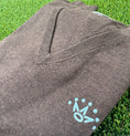 Load image into Gallery viewer, Scotty Cameron XL V Neck Long Sleeve 7 Point Tiffany Crown Sweater
