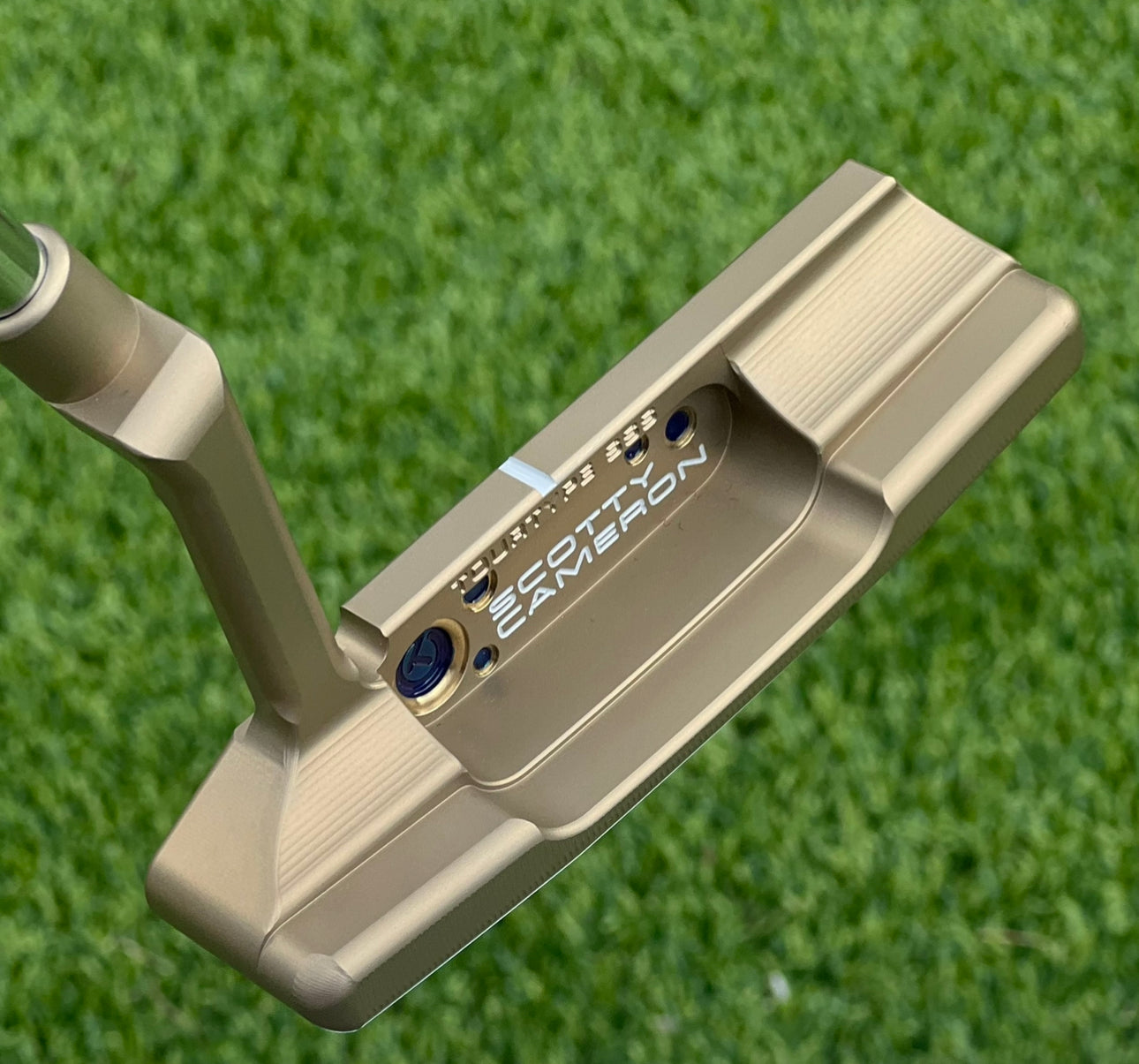 Scotty Cameron Two Tone Tour Type Timeless Chromatic Bronze SSS 360G Circle T Putter