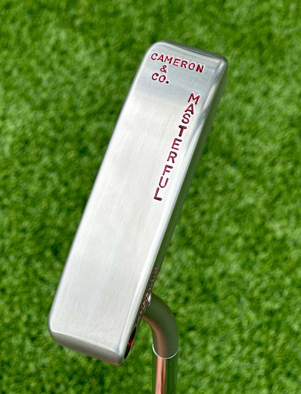 Scotty Cameron 009 Masterful GSS Welded Flow Neck 350G Circle T 