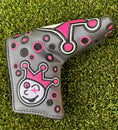 Load image into Gallery viewer, Scotty Cameron Custom Shop Gray/Pink Blade Headcover
