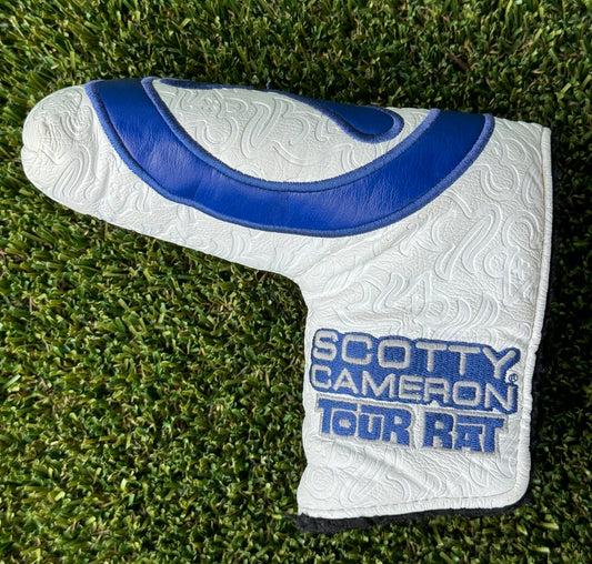Scotty Cameron White/Blue Industrial Circle T Blade Headcover