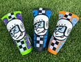 Load image into Gallery viewer, Scotty Cameron Champ Choice Lime/Purple Blade Style Headcover
