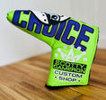 Load image into Gallery viewer, Scotty Cameron Champ Choice Lime/Purple Blade Style Headcover
