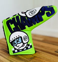 Load image into Gallery viewer, Scotty Cameron Champ Choice Lime/Purple Blade Style Headcover
