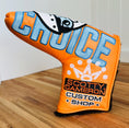 Load image into Gallery viewer, Scotty Cameron Champ Choice Orange/Blue Blade Headcover
