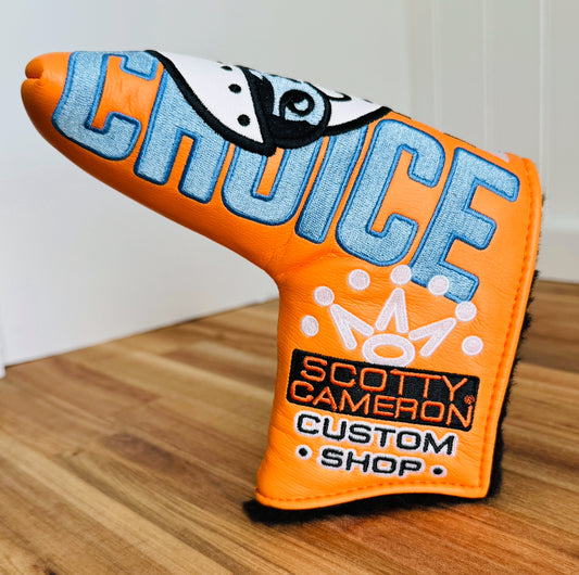 Scotty Cameron Champ Choice Orange/Blue Blade Headcover