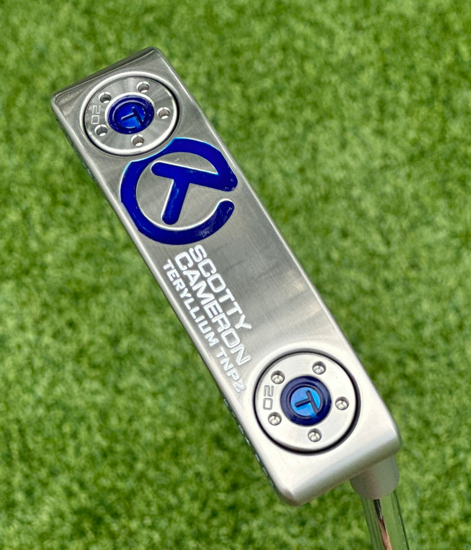 Scotty Cameron Tour Newport 2 T22 Raw SSS 360G Circle T Putter ~~Brooks Koepka Model