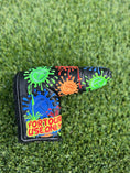 Load image into Gallery viewer, Scotty Cameron Paint Splash Black Circle T Headcover
