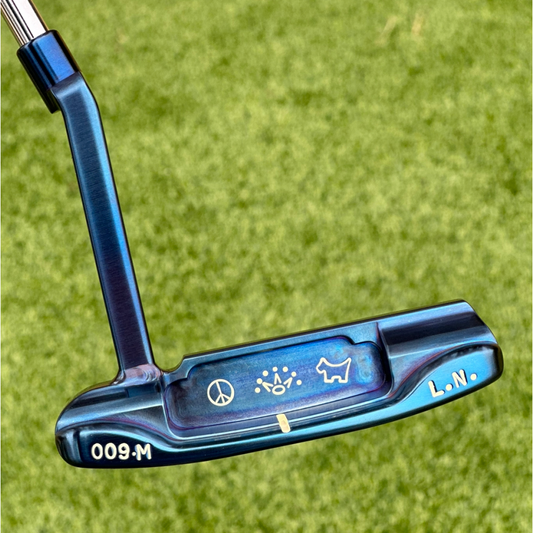 Scotty Cameron Tour 009M Welded Long Neck Chromatic Blue 350G Circle T