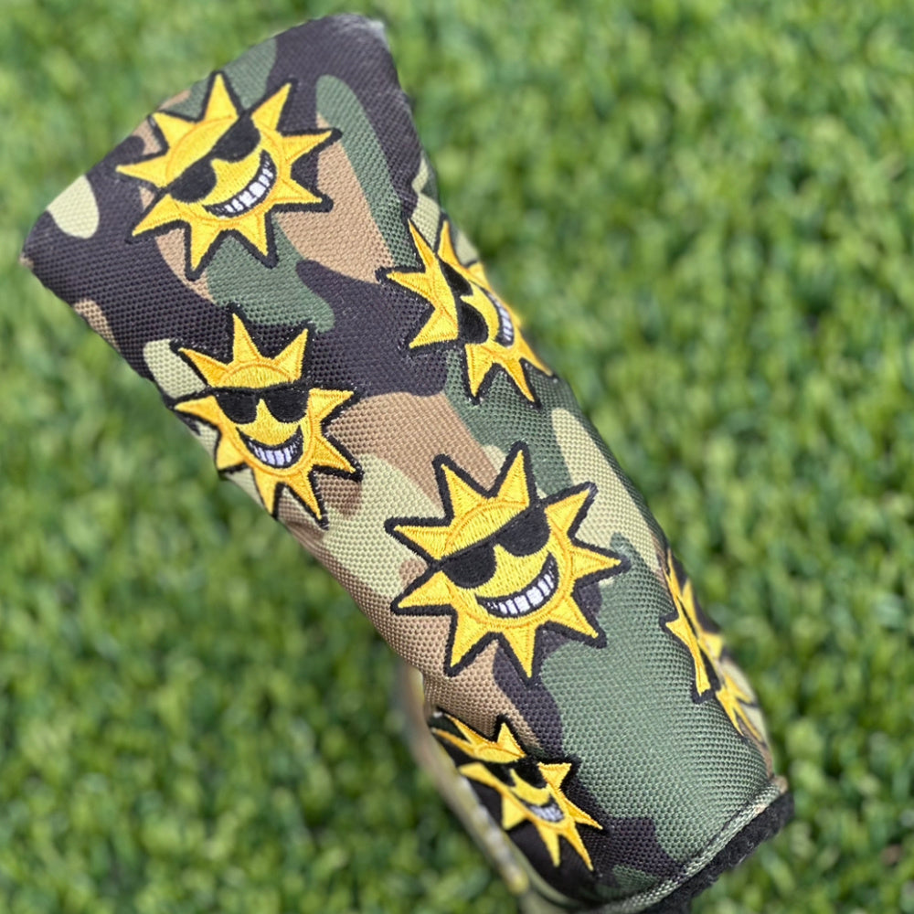 Scotty Cameron Limited Release CAMO SUNSHINE Custom Shop Blade Headcov