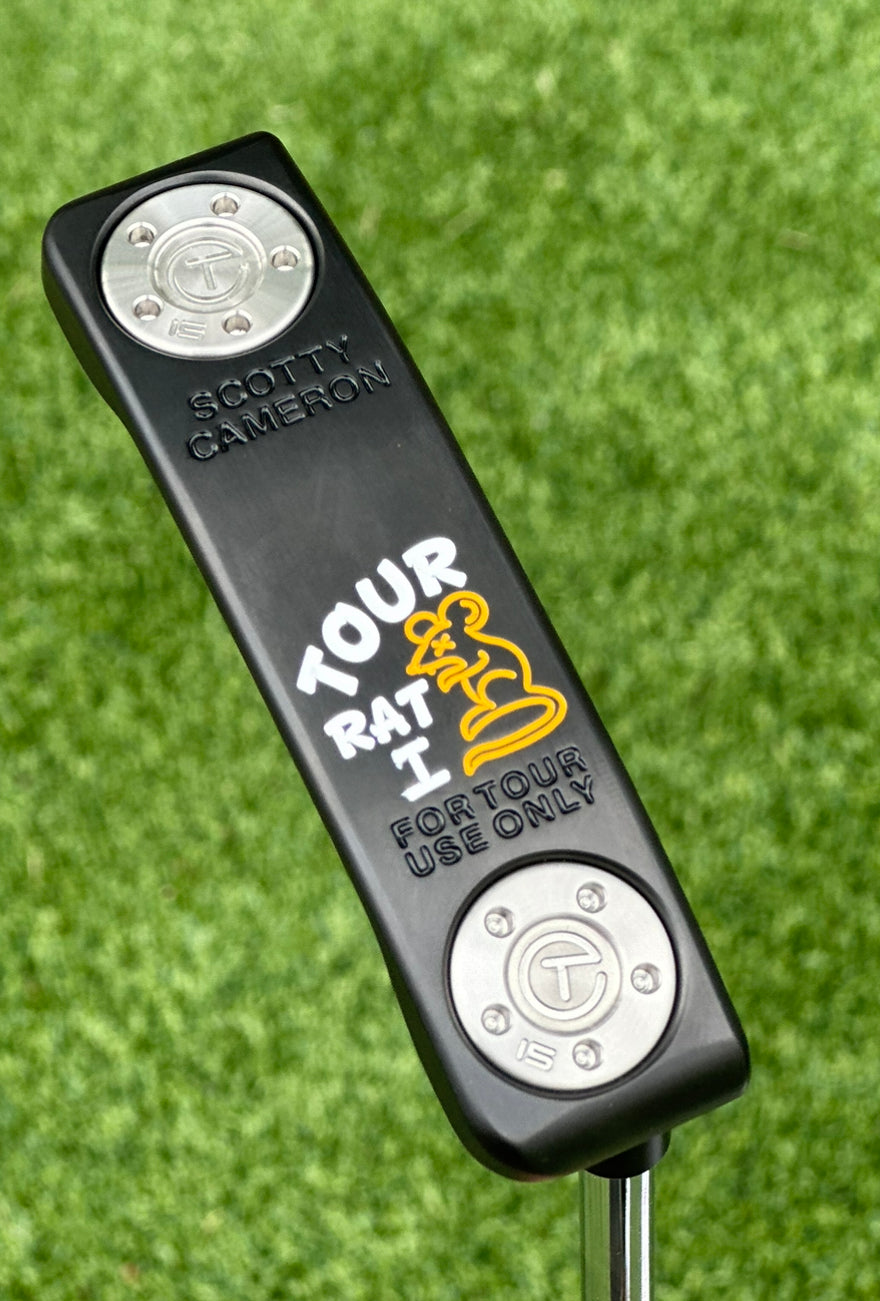 Scotty Cameron Tour Black Masterful 1 Tour Rat SSS 350G