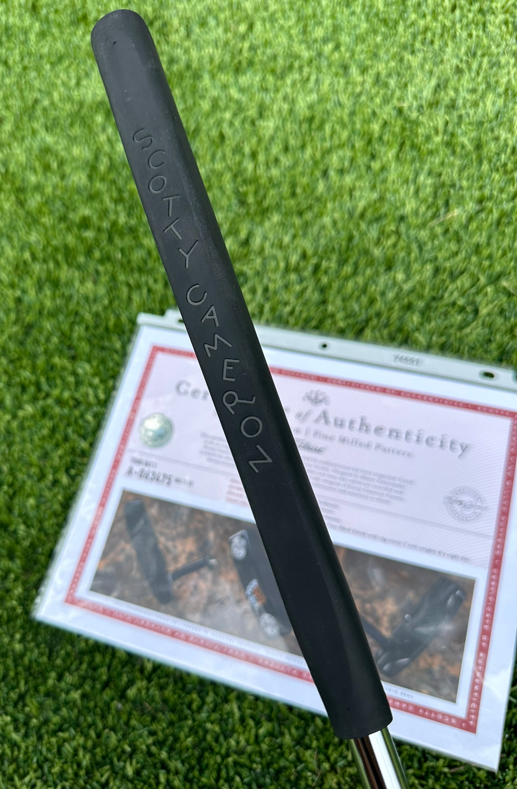 Scotty Cameron Tour Black Masterful 1 Tour Rat SSS 350G